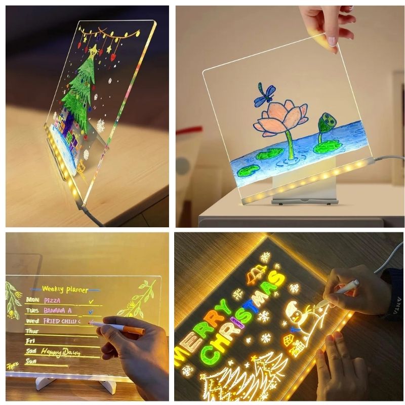 polyvalent toujours esthétiquement beau le tableaulumineux à dessin