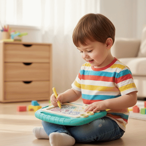 ARDOISE MAGIQUE - EcoloStar™ |La Tablette dessin enfant Effaçable  & Réutilisable ( 2-6ans)