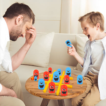Tic-Tac-Toe-Jeu-De-société-logique