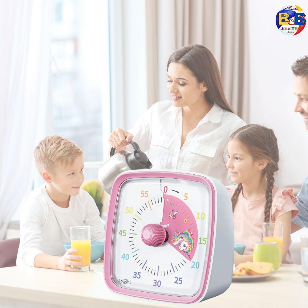 Timer enfant visuel pour apprendre les transition sans crise ni stress
