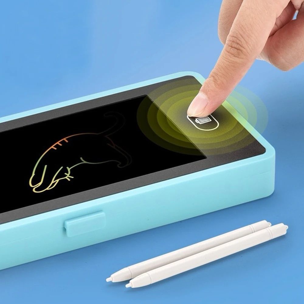 trousse scolaire LCD blocade de lécran et delete en un bouton