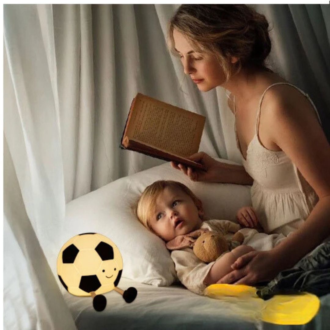 Veilleuse Bébé /Monsieur Foot⚽💡