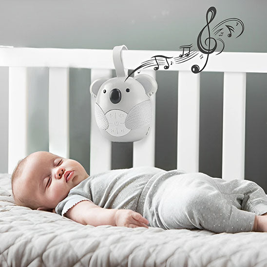 garantissez le sommeil de votre bébé Veilleuse bruit blanc portable partout, petite, s'attache au barreau, a la poussette, partout