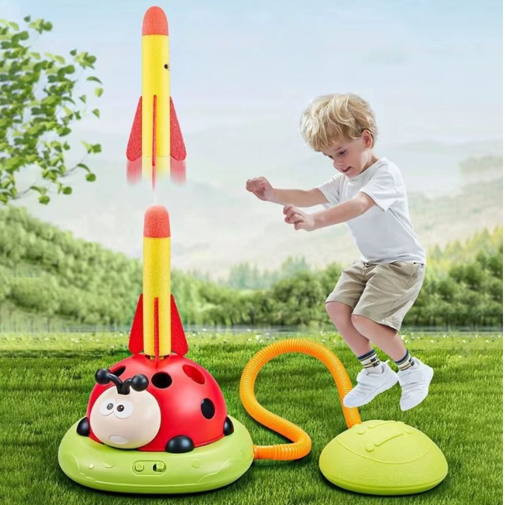 activités enfant lancement de fusées jeux extérieurs