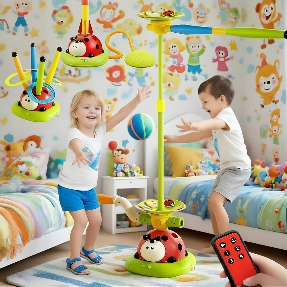 boite de 5 en 1 kit activités enfants jeux extérieurs autonomes 