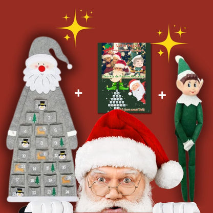 Calendrier de l'avent à remplir | Magie Familiale🎄🎅