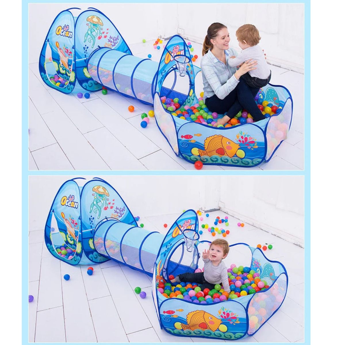 aire-de-jeux-intérieur-3-pièces-cabane-piscine-à-balles-tunnel-de-jeux