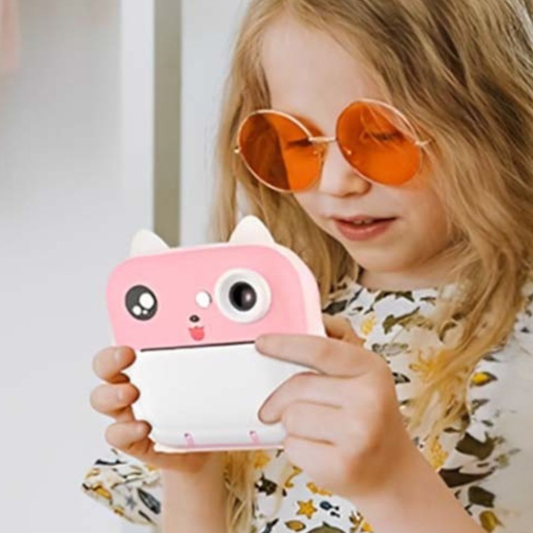 appareil photo Instantane enfant Vidéo enfant caméra imprimante thermique