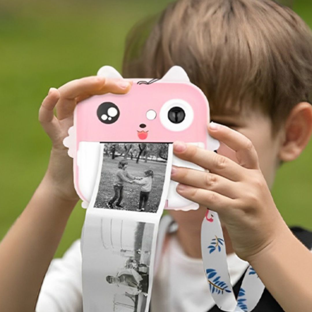 appareil photo Instantane enfant imprimante noir blanc