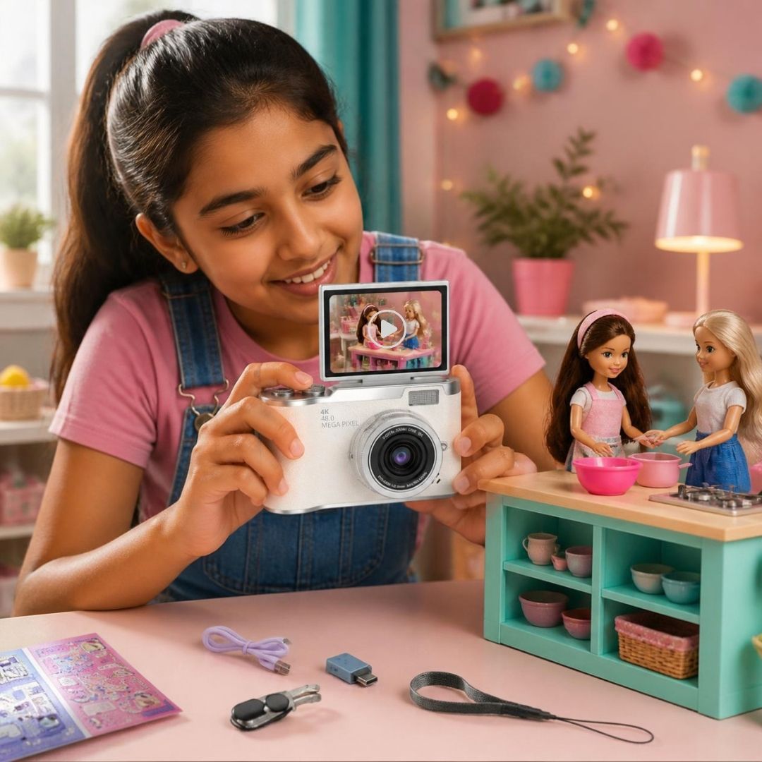 APPAREIL PHOTO COMPACT 4K | Zoom-Compact™- Caméra familiale