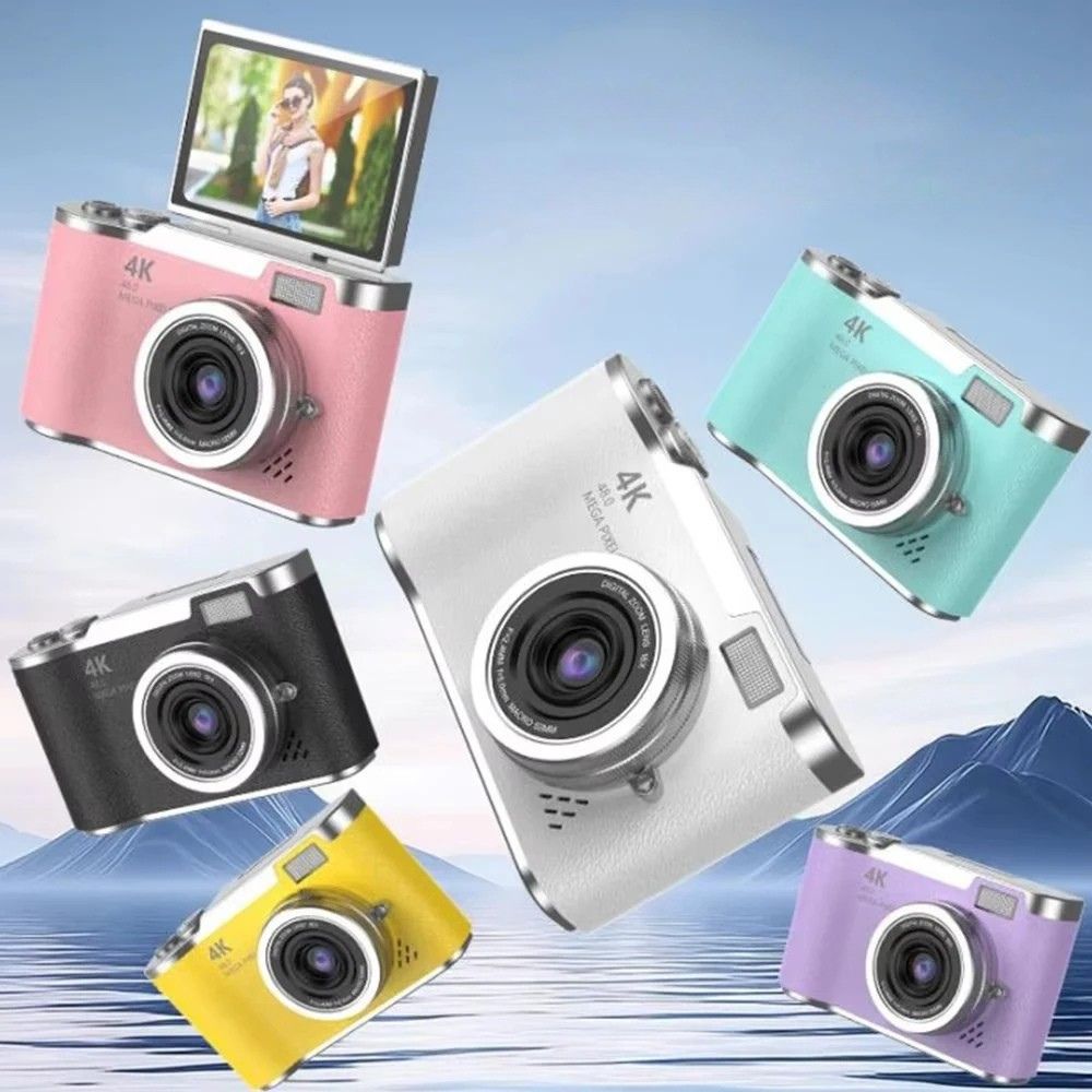 APPAREIL PHOTO COMPACT 4K |Caméra familiale tout âge Zoom-Compact™