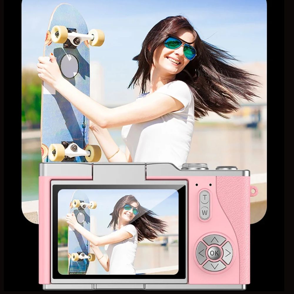 APPAREIL PHOTO COMPACT 4K |Caméra familiale tout âge Zoom-Compact™