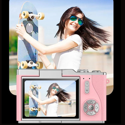 APPAREIL PHOTO COMPACT 4K |Caméra familiale tout âge Zoom-Compact™