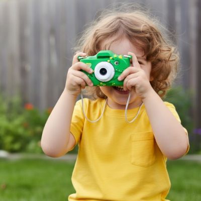 Appareil photo enfant  3ans dinosaure vert amusant robuste et facile