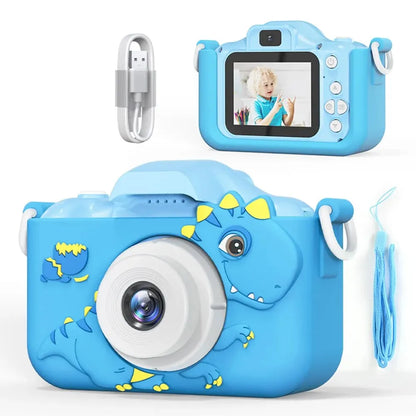 appareil photo enfant 3ans bleu dino clic