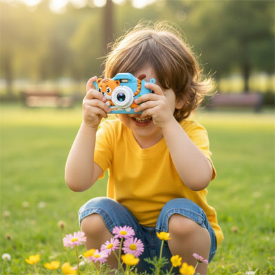 appareil photo enfant 4 ans petite, compacte robuste à l'épreuve des enfants conçu pour les petites mains