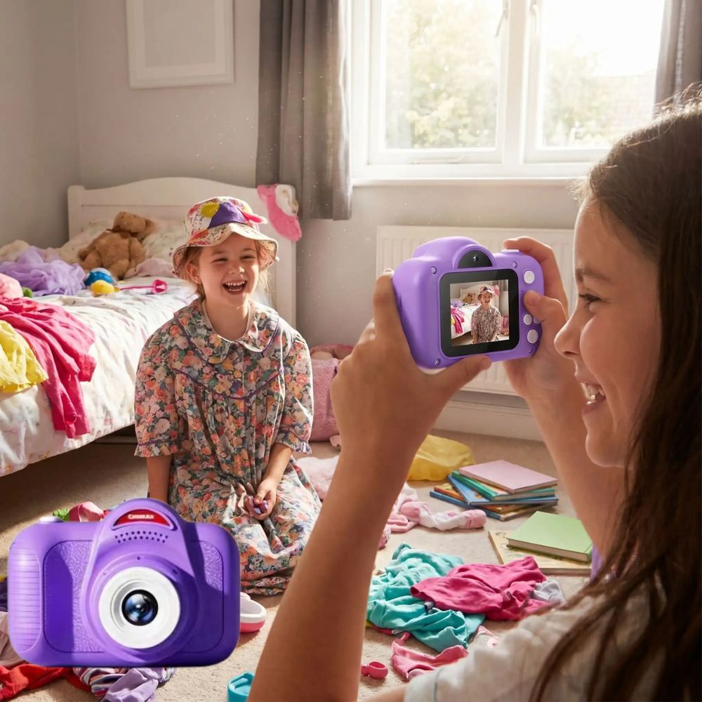 appareil photo enfant 8 ans  tripod portable vidéo, jeux, musique mp3 le cadeau parfait