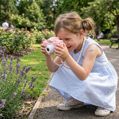 Appareil photo enfant préférée des filles, développe l'intérêt artistique et créatreur