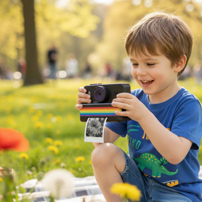 Appareil photo enfant instantané pourfille et garçon 4ans à 14ans créatif ouvre l'esprit créatif