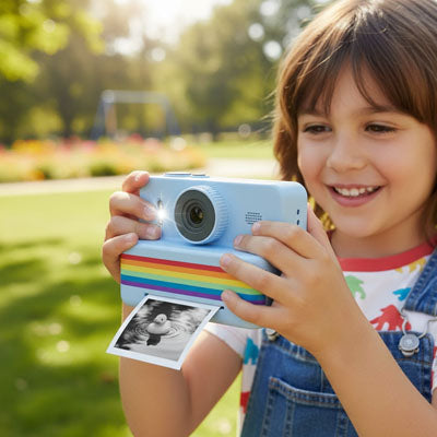 Appareil photo enfant instantané, le cadeau qui fait vraiment plaisir