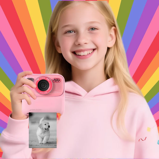 appareil photo instantané enfant de4-14ans facile, créatif ,scrapbooking, arts libres, éducatif, cadeau parfait