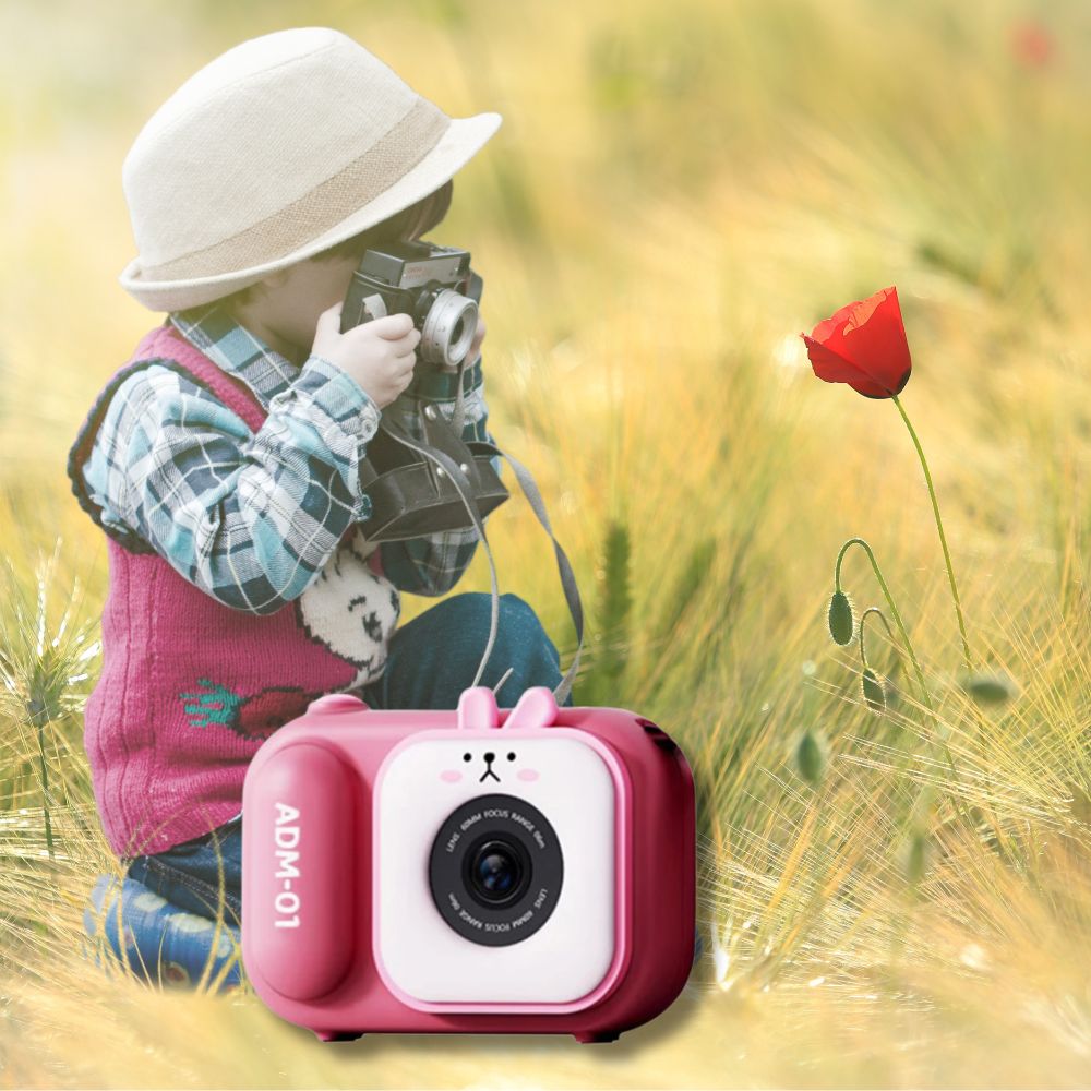 appareil photo numérique enfant photo prise par un enfant