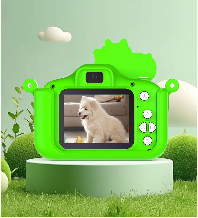 appareil-photo-pour-enfant-dinosaure-vert
