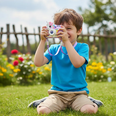 Appareil photo pour enfant  fans de licorne multi fonction jeux et vidéo