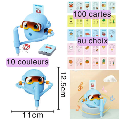 APPRENDRE À DESSINER ENFANT | Robot DESSINATEUR™ 100 Cartes créatives COOL!