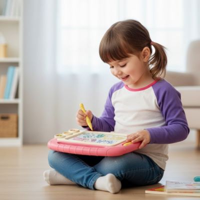 ardoise magique le cadeau passe partout pour fille et garçon de 2-6 ans