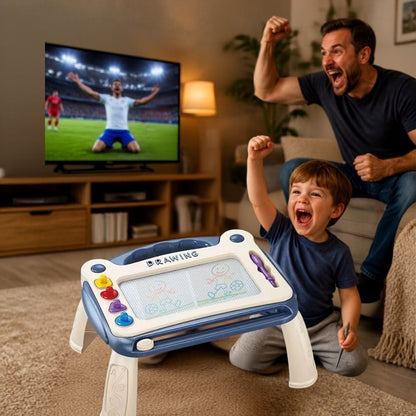 ardoise magique avec pattes pour faire une table à dessin pour enfant 2+ans