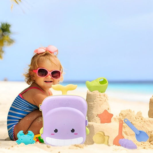 BAC A SABLE/ Jeux de plage : Jouet de sable Ma VALISETTE🏖️ - JEUX - FOCUS