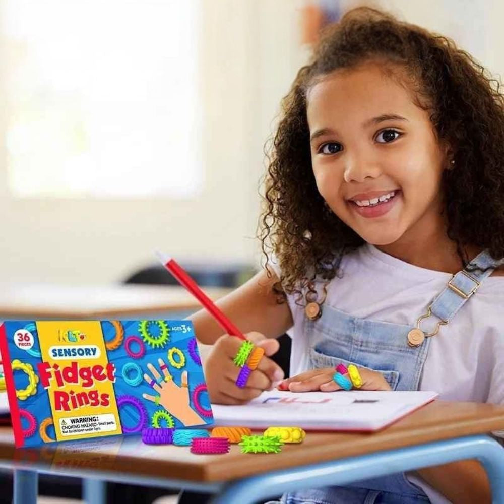 bague anti stress pour canaliser l'énergie aide a la concentration idéal pour Tdah