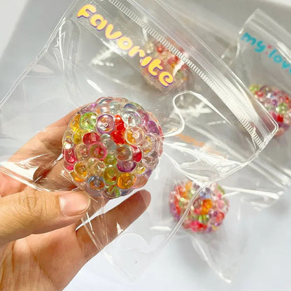  utiliser la Balle anti-stress à malaxer  dans un sac de protection facile à garder propre