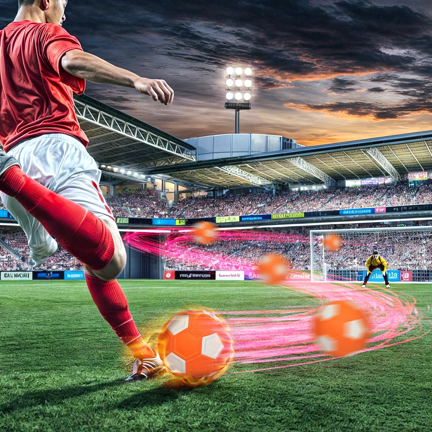 pratiquer ses techniques de pied  avec le bon ballon foot conçu pour pratiquer et améliorer le jeu