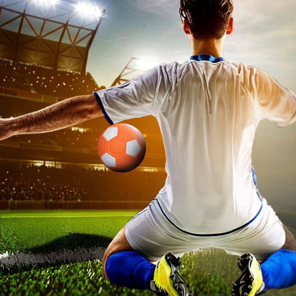 impossible d'avoir peur du ballon foot il ne fait pas mal aux enfants