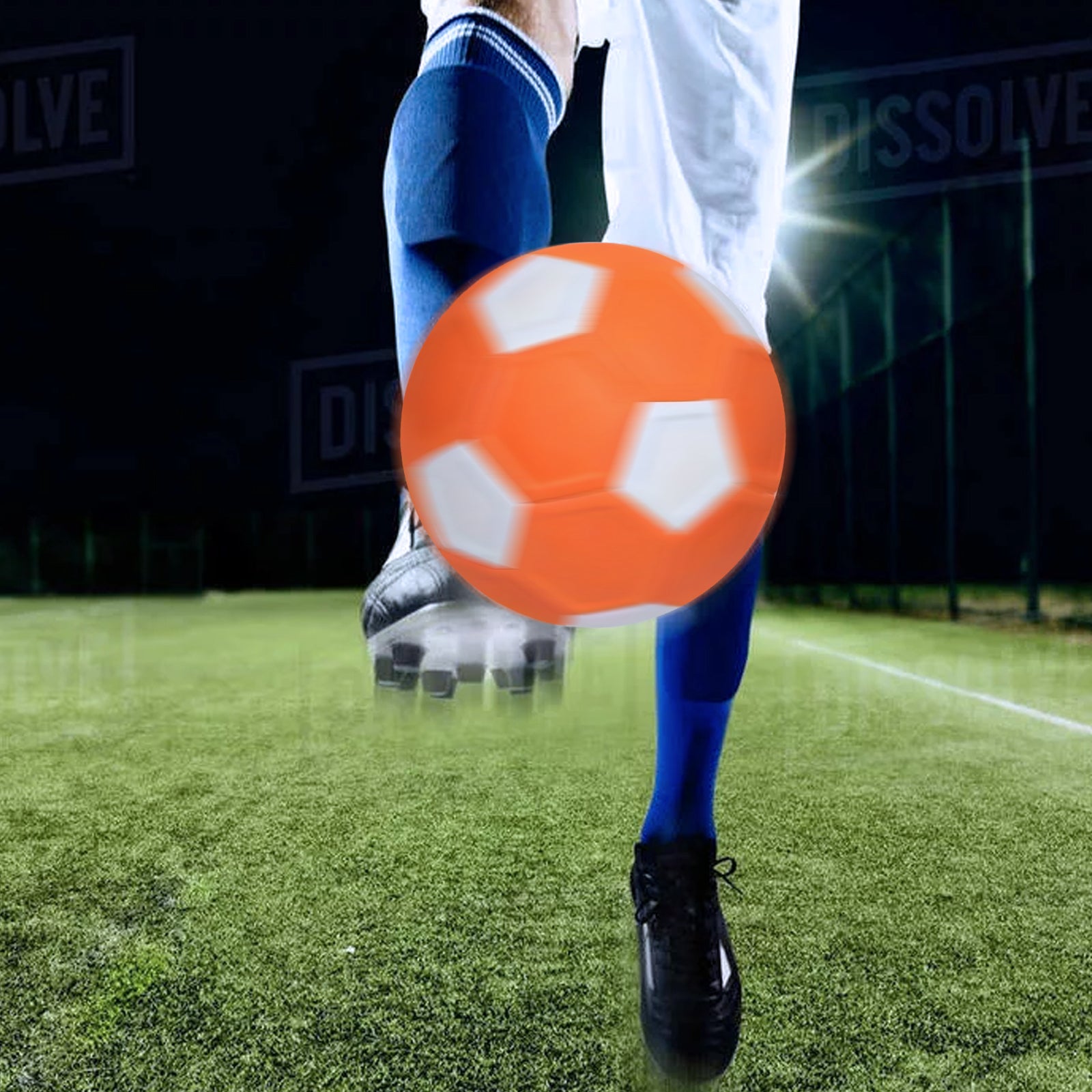 ballon foot orange