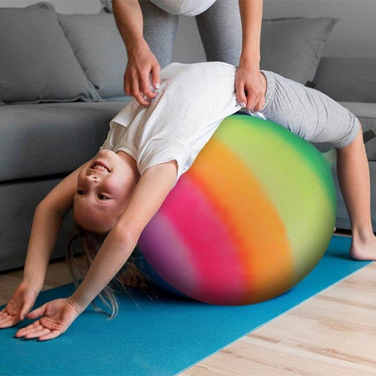 le Bouncy ball a plusieurs utilité en plus d'être le meilleur ballon sauteur qui soit il sert à une multitude d'autres exercices.