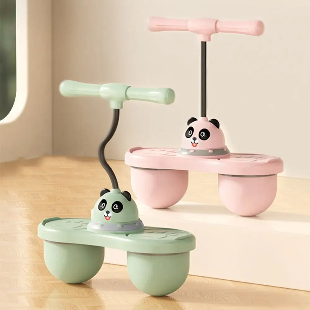ballon sauteur panda double ballons plus équilibre