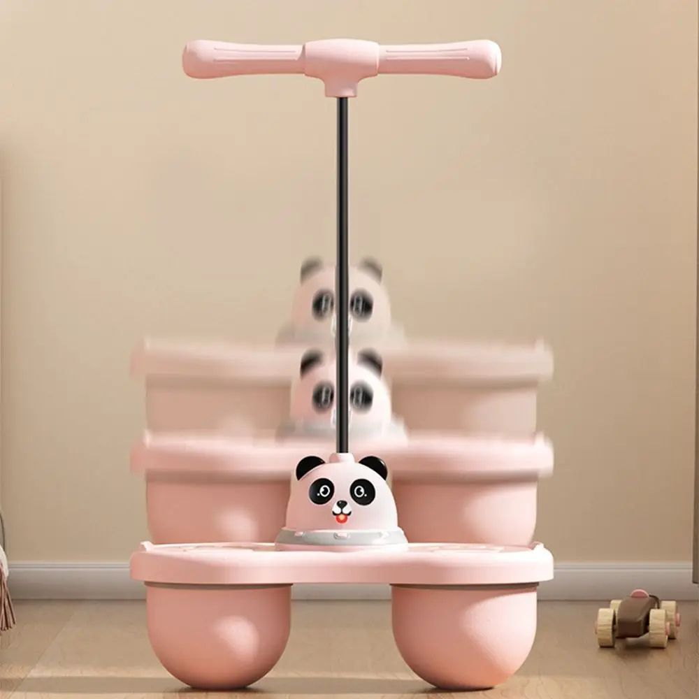 Ballon sauteur rose rebondissant