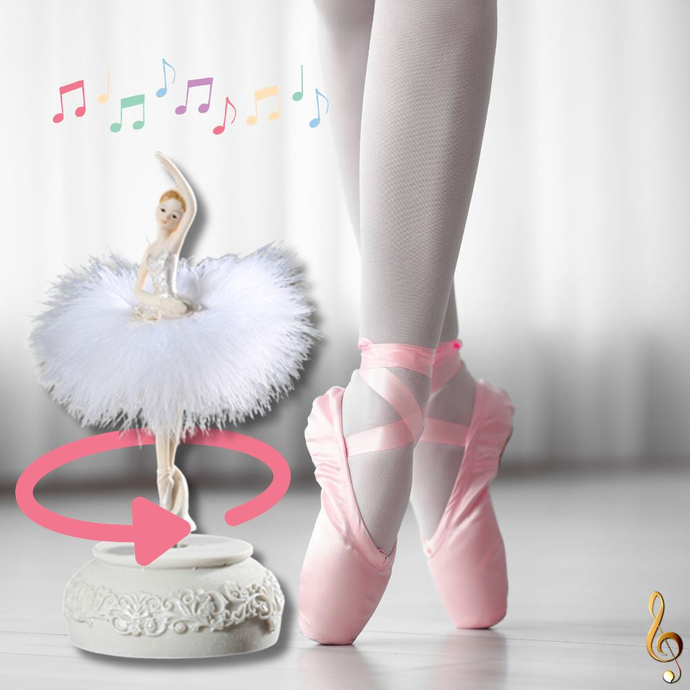 Boite a musique ballerine tournante cadeau apaisement musical