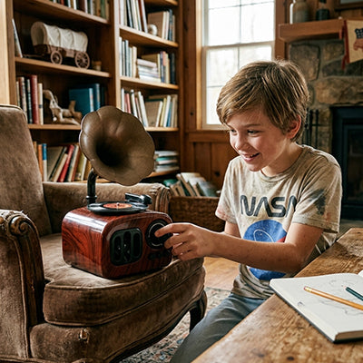 boite a musique enfance gramophone découverte d autrefois