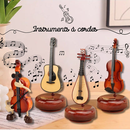 boite a musique enfant collection des instruments à corde