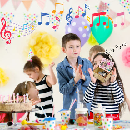 Boite a musique en bois  chanson d'anniversaire
