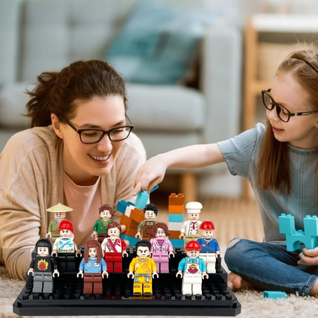 BOITE EN PLASTIQUE DE RANGEMENT: VITRINE LEGO MAGIQUE🏛️ - JEUX - FOCUS