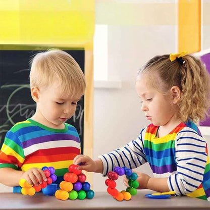 boule anti stress 20 boules magnétiques Fidget toys éducatif tous âges