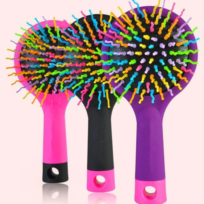 brosse à cheveux  Brosse Arc-en-ciel Magique  pour coiffeur en herbe—Jeux-Focus