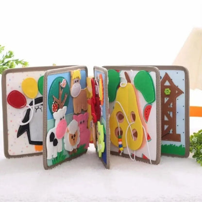 BUSY BOARD: Livre Montessori: La petite biche enfant 2 à 6ans📚🦌 - JEUX - FOCUS