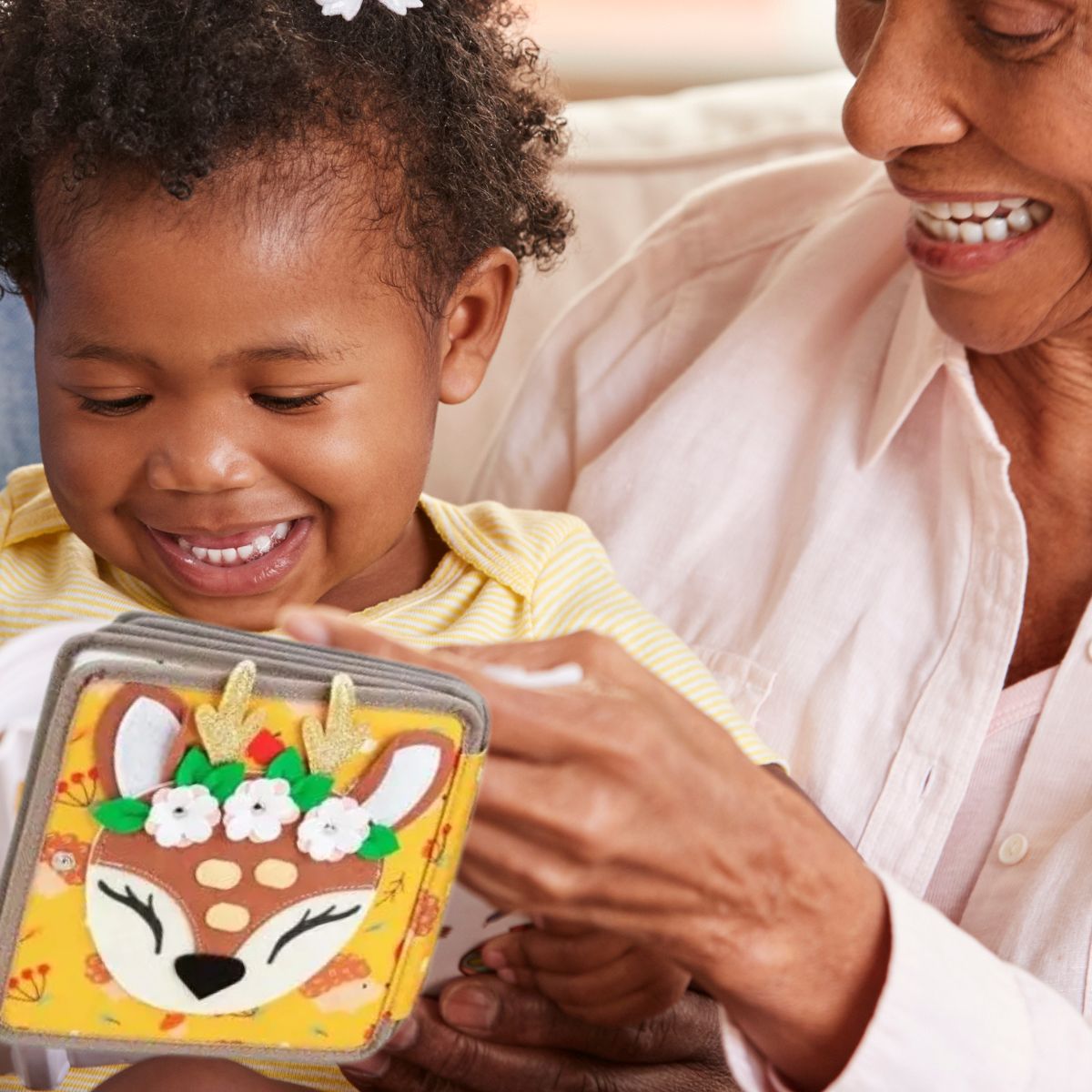 BUSY BOARD: Livre Montessori: La petite biche enfant 2 à 6ans📚🦌 - JEUX - FOCUS