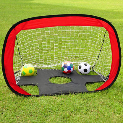 lee but de foot pour enfant pliable dans un sac se déplie en un pop up 2 côté excellent pour entrainement